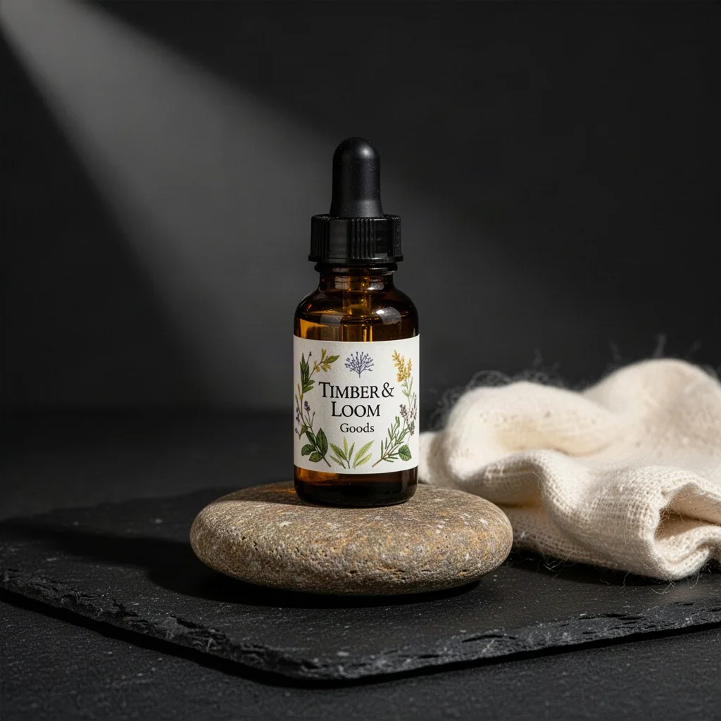 Timber & Loom Cold-Pressed Conditioning Beard Oil