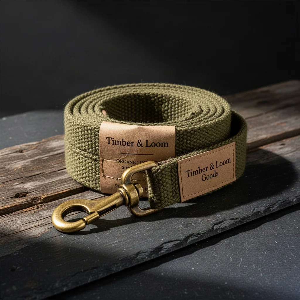Timber & Loom Solid Brass Heavy Dog Leash