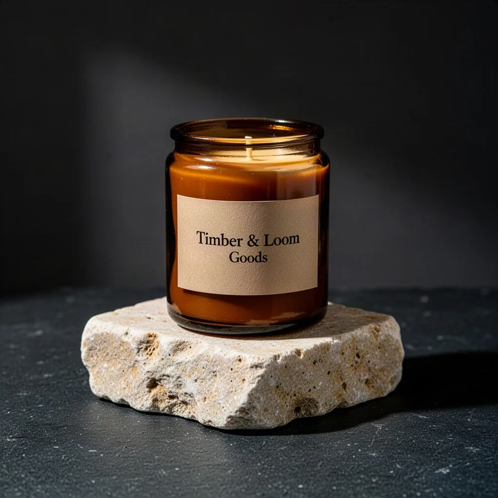 Timber & Loom Hearth Amber Soy Candle